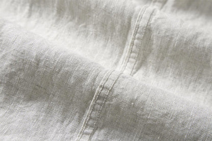 Breathable Linen Short Sleeve Shirt